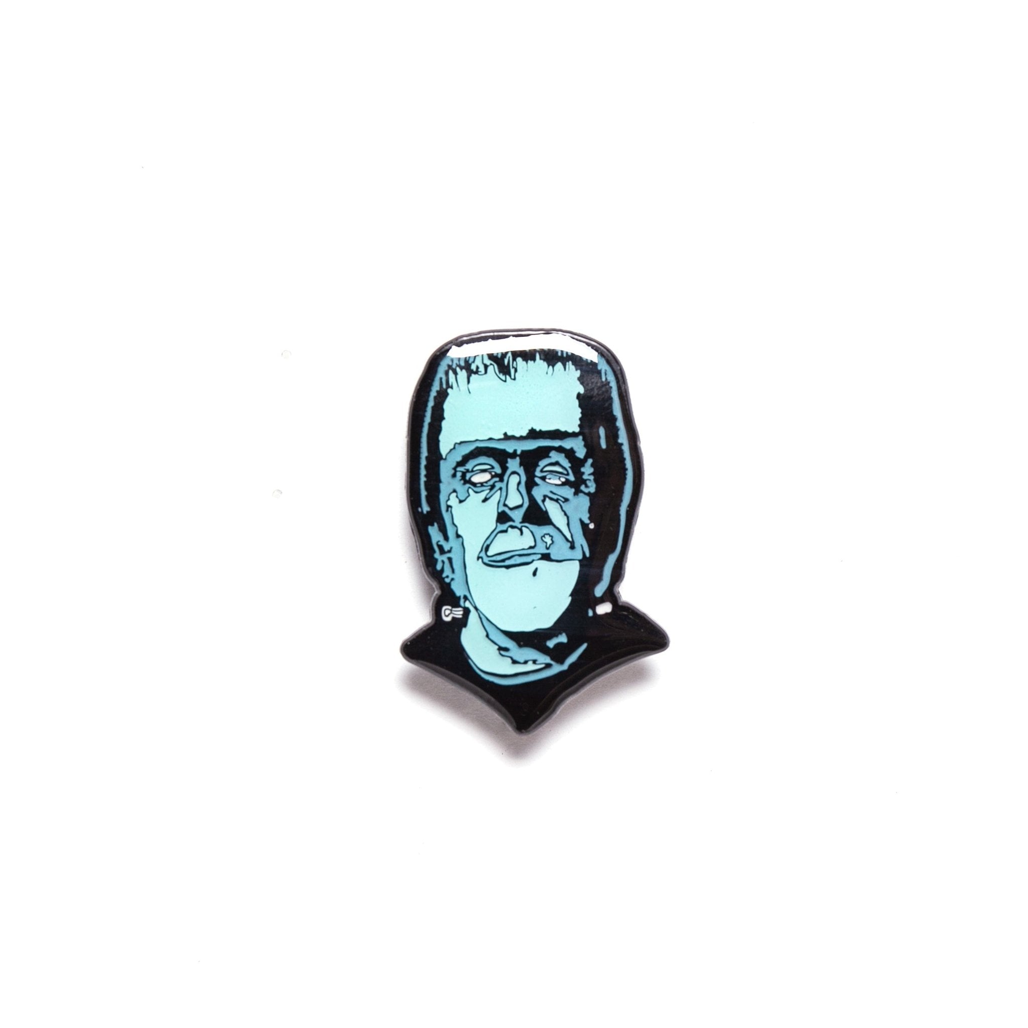 Herman Munster Portrait Enamel Pin - Rock Rebel