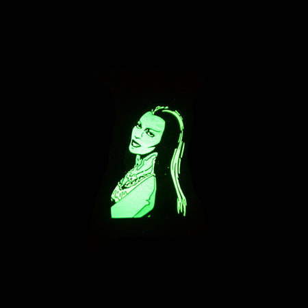 Lily Munster Portrait Enamel Pin - Rock Rebel