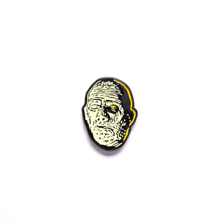 The Mummy Head Enamel Pin - Rock Rebel