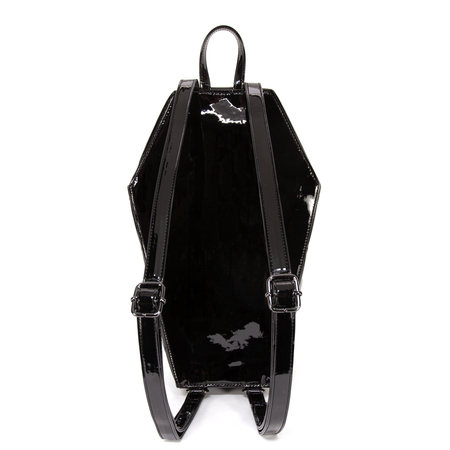 Gothic Coffin Shaped Backpack. punk rock, alternative & horror inspired purse