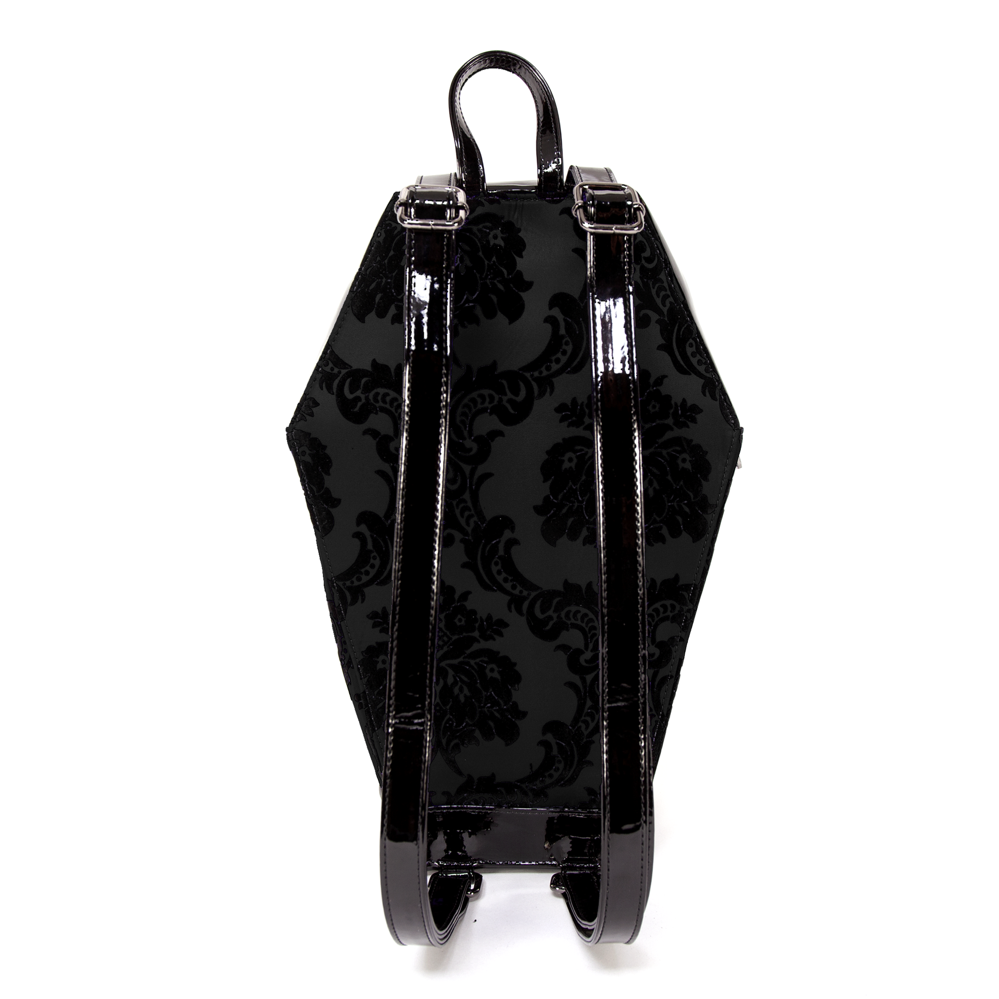 Gothic Coffin Shaped Backpack. punk rock, alternative & horror inspired purse