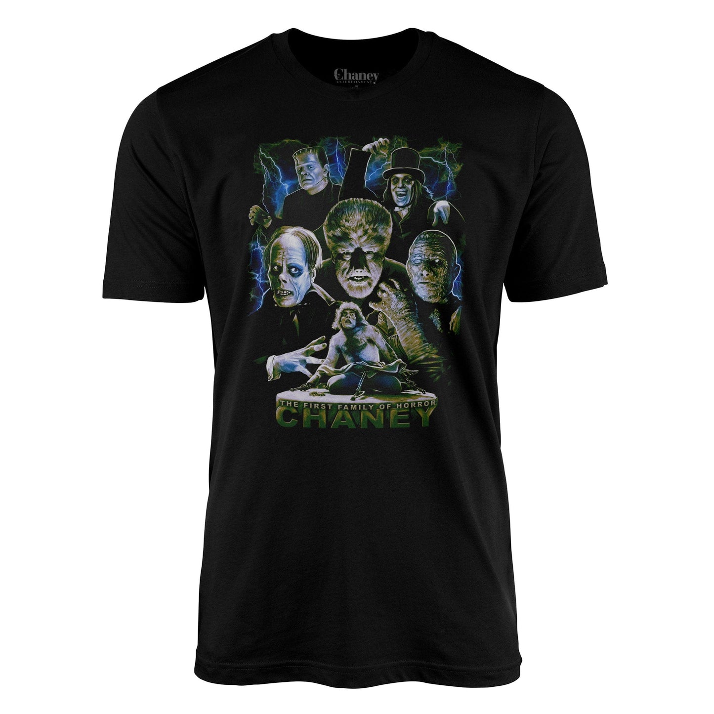 Chaney - The First Family of Horror Men's Tee