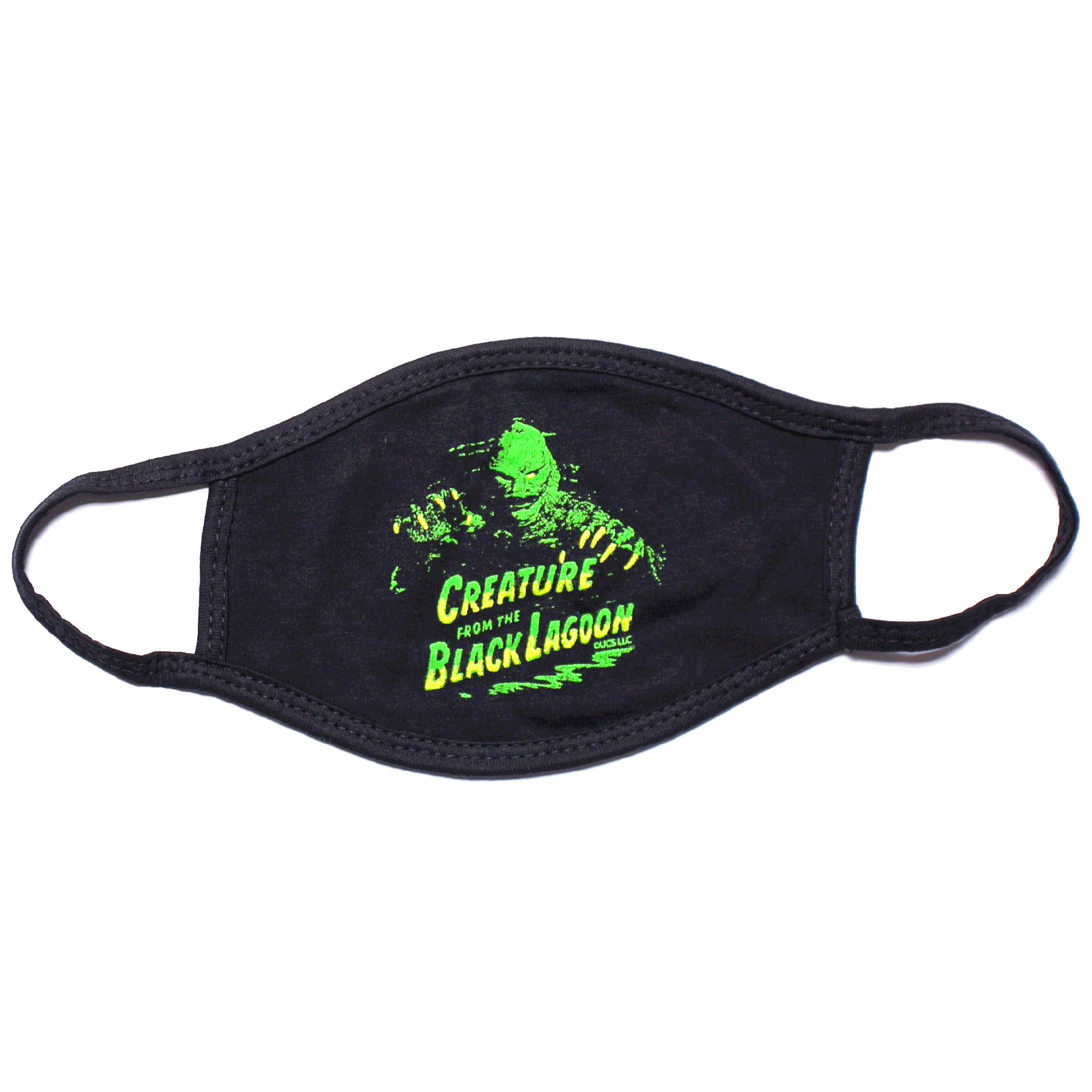 Green Creature Face Mask - Rock Rebel