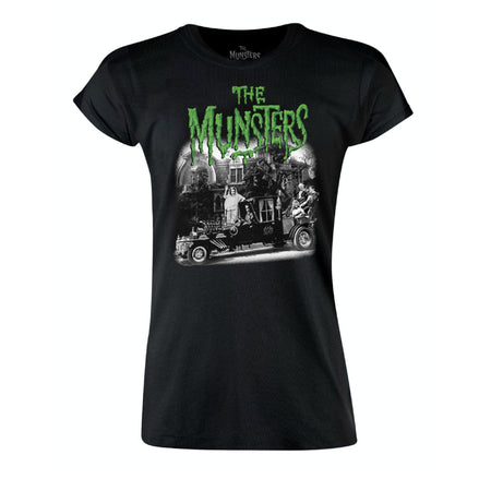 The Munsters Family Coach Women's Tee - Rock Rebel