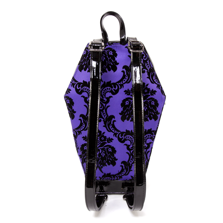 Gothic Coffin Shaped Backpack. punk rock, alternative & horror inspired purse