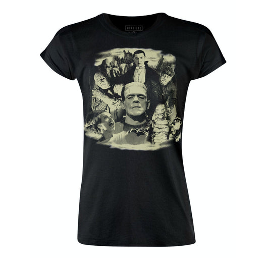 Universal Monsters Collage Women's Tee
