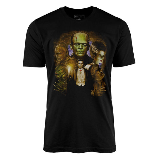 Universal Monsters Full Color Collage Tee