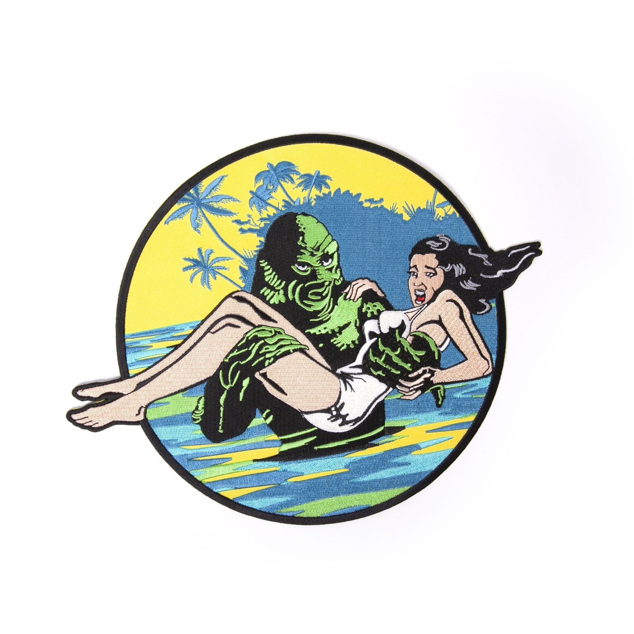 Creature Damsel Large Embroidered Patch - Rock Rebel