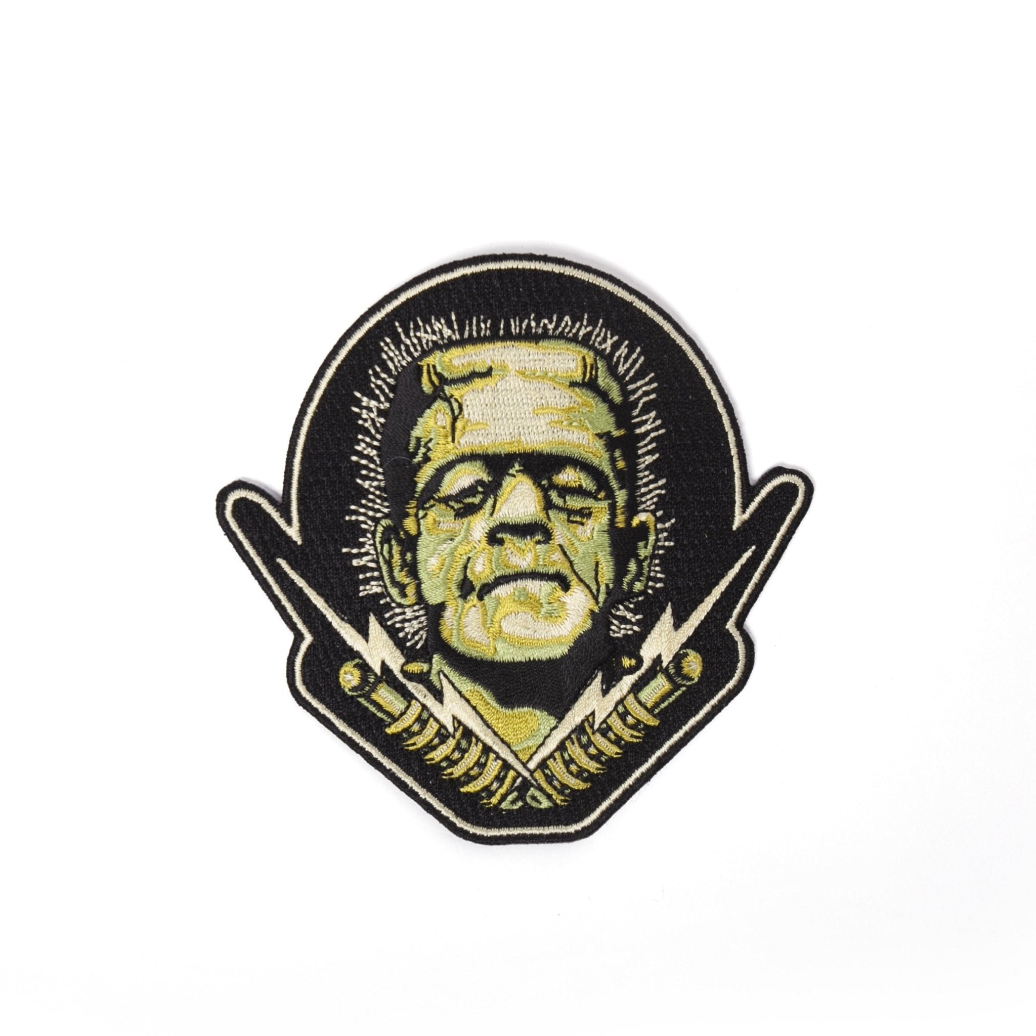 Frank 'N' Bolts Embroidered Patch - Rock Rebel