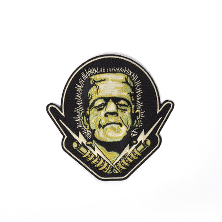 Frank 'N' Bolts Embroidered Patch - Rock Rebel